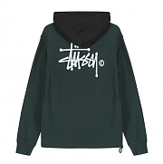 TWO TONE HOOD-GREEN